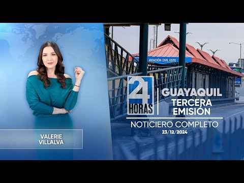 Noticiero de Guayaquil (Tercera Emisión 23/12/2024)