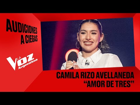 Camila Rizo Avellaneda - "Amor de tres" - Audiciones a ciegas - La Voz Argentina 2025