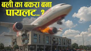 unacceptable Preliminary reports. || पायलट को बनाया गया बाली  का बकरा ?