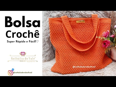 Bolsa de Crochê fácil e rápida | Crochet Bag