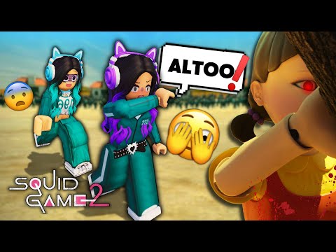 ¡EL JUEGO CALAMAR 2 🦑CON NUESTRO HERMANO Y PRIMO!😨 || ROBLOX ||