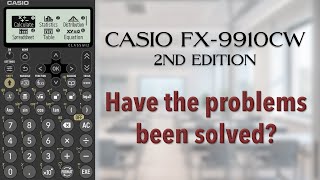 Casio fx-9910CW 2nd Edition - First Look | #casiocalculator #review #fx9910CW