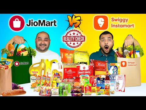 JioMart Vs Swiggy Instamart Reality Check | E-Commerce Platform Challenge | Viwa Food World