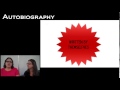 Exploring Biography, Autobiography, and Memoir Genres