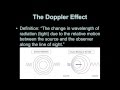 Doppler Effect in Astronomy