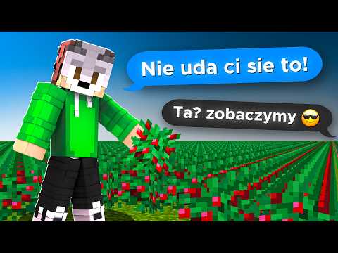 CZY da się ZDOBYĆ 1,000,000 JAGÓD w 100 DNI w Minecraft?