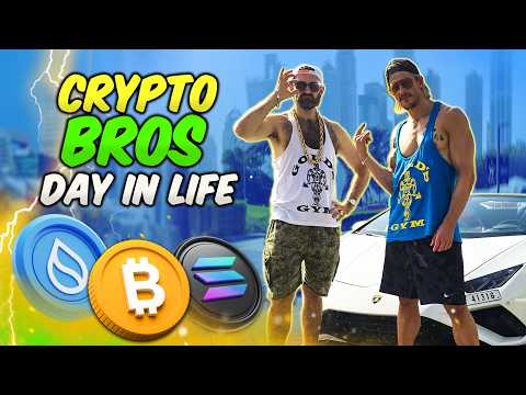 CRYPTO BROS: A Day In The Life (Fitness, Hustle, Lamborghinis)