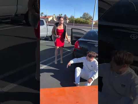 Entitled Shopper Hits Car And Says Not Her Fault!😡