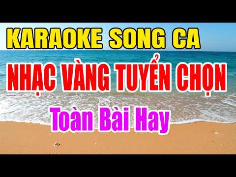 Liên Khúc Karaoke Song Ca Bolero – Tuyển Chọn Những Bài Hát SONG CA DỄ HÁT NHẤT -Nhạc Sống Minh Công