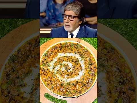 Amitabh bachhan ji ko nahi pata methi ko kya kahte hai #shorts#food#recipe#amitabhbachchan