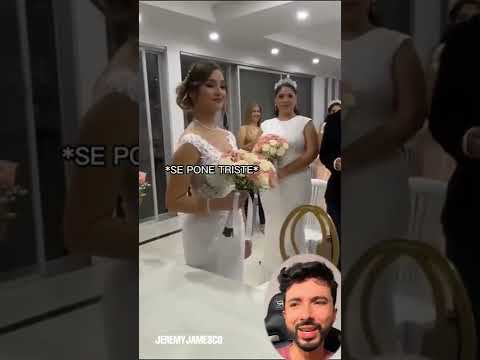 Por una bromita esta boda casi termina mal