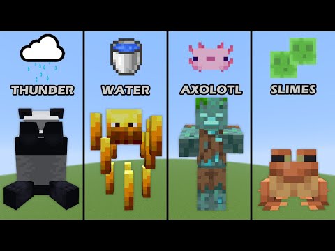 All Minecraft Mob Weaknesses in One Video