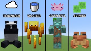 All Minecraft Mob Weaknesses in One Video