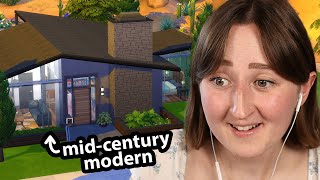 using glass walls to make a *realistic* mid-century modern house