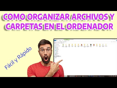 Como ORGANIZAR archivos y carpetas del Ordenador | Crear Carpetas y mover Archivos