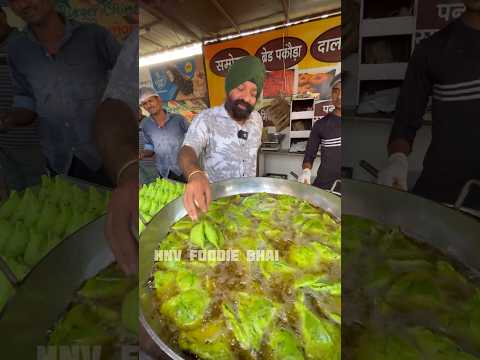 Dubai के Sheikh’s Flight से उड़ कर खाने आ रहे है Palak Paneer के #Samose 😳 #food #ambala #streetfood