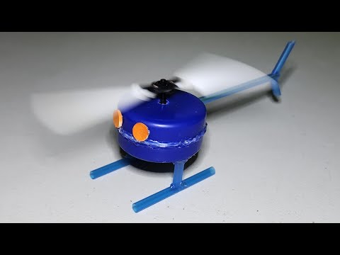 How to Make a Helicopter at Home - DIY Helicopter | Science Project