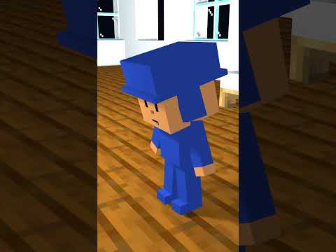 POCOYO Y LA LIMONADA #shorts #minecraft  #smilingcritters  #minecraft
