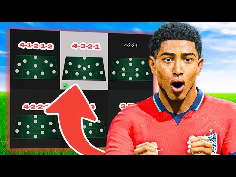 The BEST Formation & Custom Tactics In FC 24 Ultimate Team!