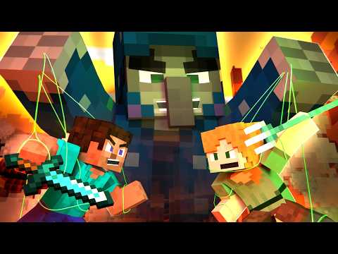 Alex and Steve vs Illusioner (Minecraft Animation Movie)