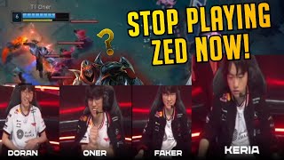 ONER! WHAT WAS THAT!? T1 Oner Picks Zed in LCK - T1 vs NS Highlights with Voice Comms Translated