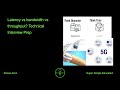 Understanding Latency, Bandwidth, and Throughput
