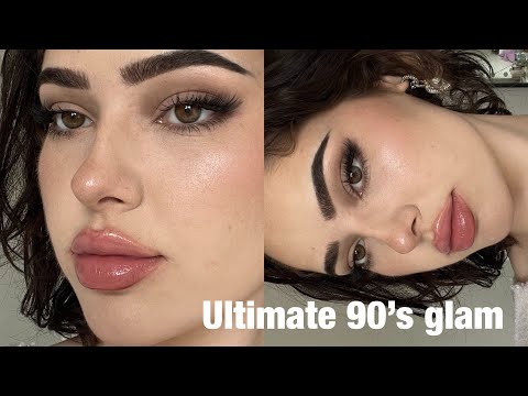 COOL TONES 90’S MAKEUP LOOK