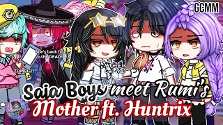 SAJA Boys Meet Rumi's MOTHER ft. HUNTRIX | KPOP Demon Hunters | GLMM / GCMM | Gacha Club Mini Movie