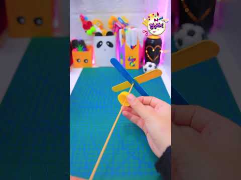 لعبة المروحه  اليدويه 😍  #اختراع #Shorts# #diy #recycling #craft #art #ideas #fwp