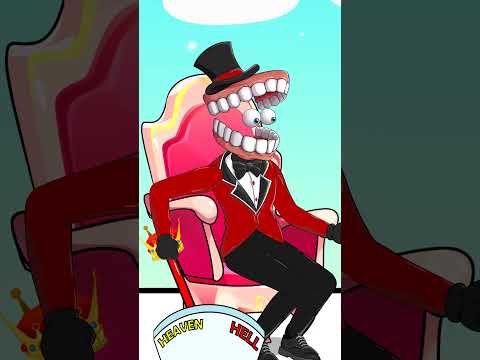 HEAVEN or HELL: Where Does Jax Deserve To Go? | The Amazing Digital Circus | Funny Animation #shorts