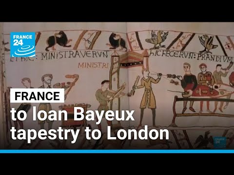 YouTube video thumbnail: France to Loan Iconic Bayeux Tapestry to London's British Museum