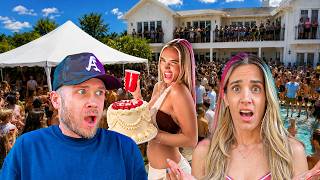 We let our daughter Throw THE BIGGEST 21st PARTY! *At our House*