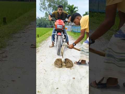 By cleansing the road