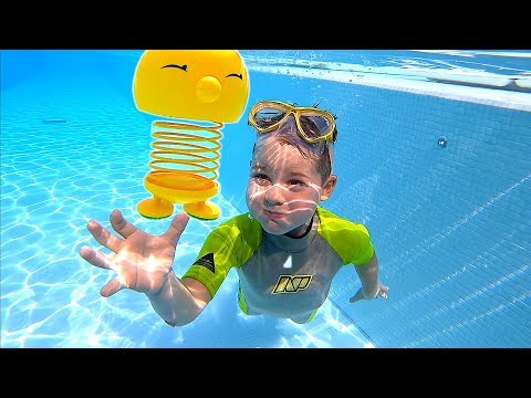 Diving down for Toy & Found Treasure at Sea | Timko Kid Sea adventures