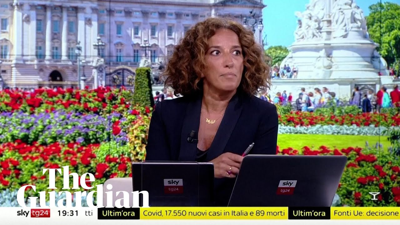 How the world’s media interrupted broadcasts to announce the death of Queen Elizabeth II￼
