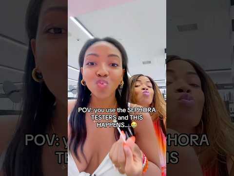 this is why I NEVER USE the SEPHORA TESTERS ๐ณ #preppyproducts #makeup #freepreppyclip #preppy #grwm