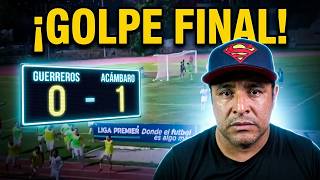 Minutos finales... Guerreros del Pacífico pierde... al 2x1 afición medio responde... Acámbaro líder