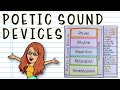 Exploring Poetic Sound Devices