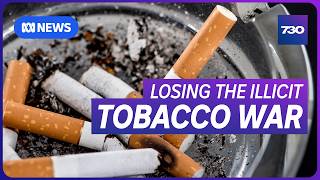 YouTube video thumbnail: Inside the Booming Illicit Tobacco Industry in Australia 