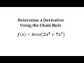 Differentiation and Chain Rule Concepts