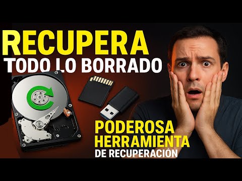 Como Recuperar ARCHIVOS BORRADOS por formateo USB, SD, Disco Duro 2025
