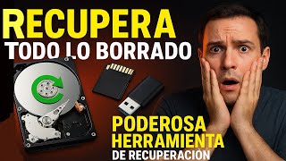Como Recuperar ARCHIVOS BORRADOS por formateo USB, SD, Disco Duro 2025