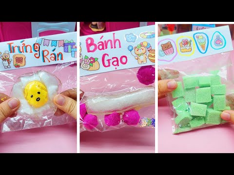 ❤️DIY Crafts😆 làm squishy từ băng keo nano. làm vật dụng handmade siêu dễ