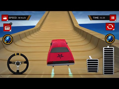 Extreme Muscle GT Car Racing Stunts - Crazy Car Driving: Car Games 2025- Android GamePlay