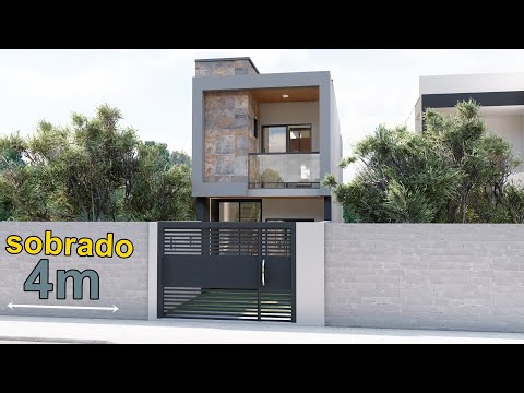 Sobrado de 3 quartos | TERRENO 4X25