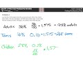 Percentage and Proportion Problems