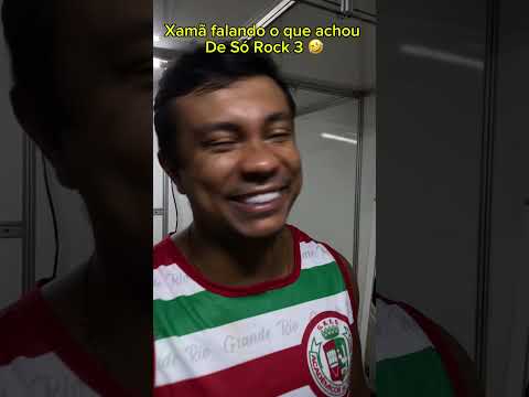 @XamaOficial falando um pouco sobre o que ele achou de #sorock3 🤣