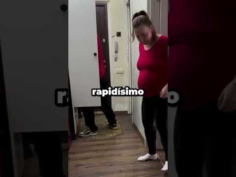 Todo parecía normal… hasta que el niño hizo ESTO justo antes del parto 😂🤰🏼
