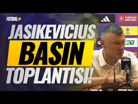 Fenerbahçe Beko Başantrenörü Jasikevicius ve Partizan Başantrenörü Obradovic'in açıklamaları!