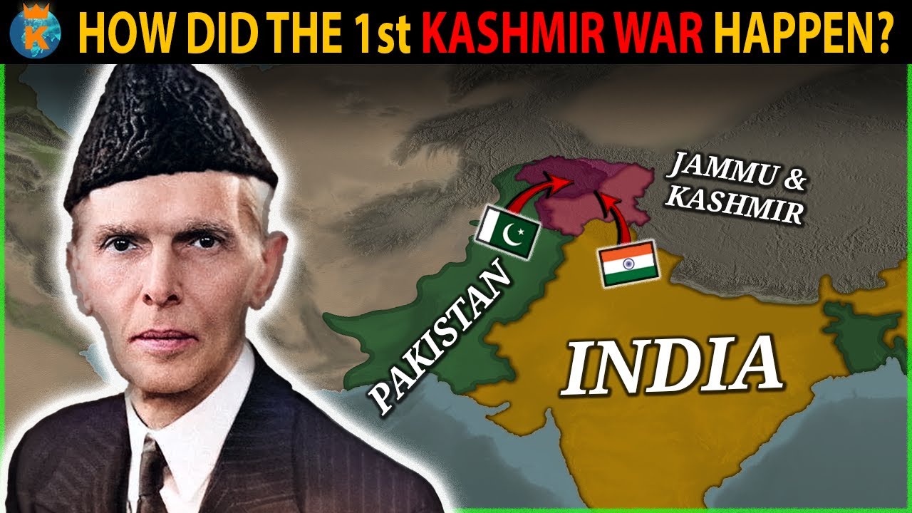 Indo-Pakistani War of 1947-1948 The First Kashmir War - Explained in 13 Minutes